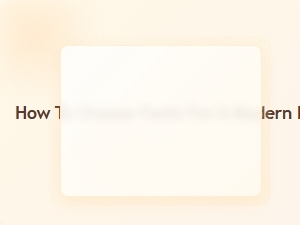 Selecting the Perfect Fonts for a Modern Bakery Logo