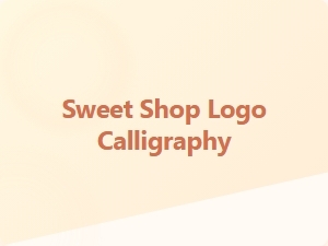 Choosing the Perfect Calligraphy Font for Your Sweet Shop Logo